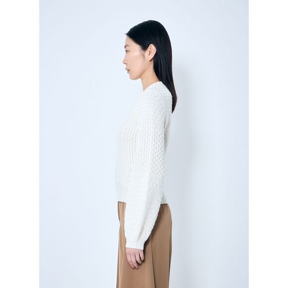 Max Mara Women Wool And Cashmere Decorative-Stitch Sweater - Picture 3 of 6